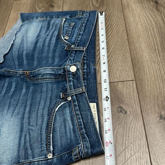 Rag & Bone Low Rise Cut Off Blue Jean Shorts‎ Size 28 - Picture 6 of 11